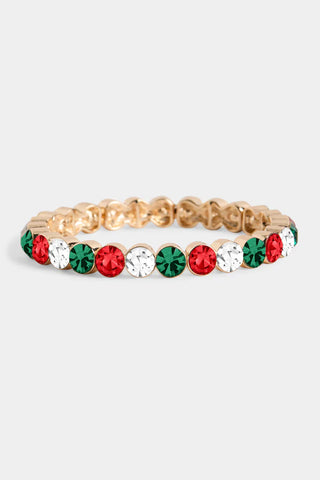 Bejeweled Holiday Bracelet