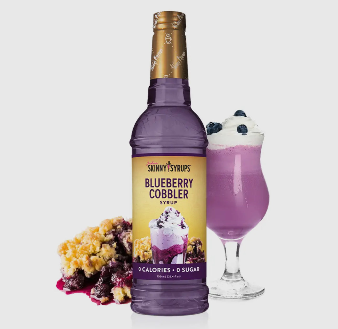 Skinny Mix Sugar Free Blueberry Cobbler Syrup