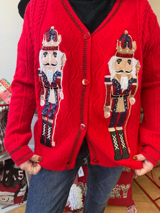 Nutcracker Noel Cardigan