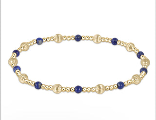 Enewton Dignity Sincerity Pattern 4mm Bead Bracelet Lapis