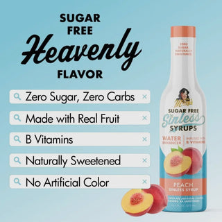 Miss Mary's Peach Sugar Free Sinless Syrup