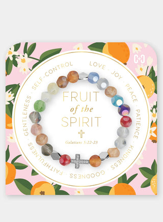 Fruit of the Spirit Bracelet Silver
