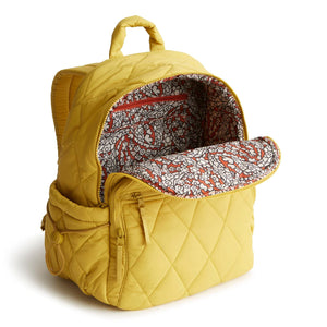 Vera Bradley Bancroft Backpack Golden Olive