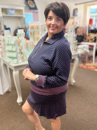 Polka Party Pullover