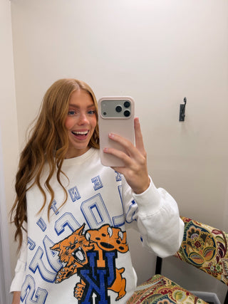 University of Kentucky White Sweatshirt
