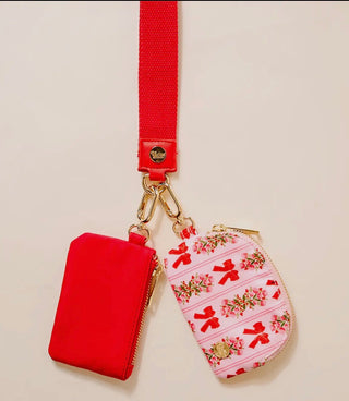 Dynamic Duo Pouch Wristlet Oh So Merry