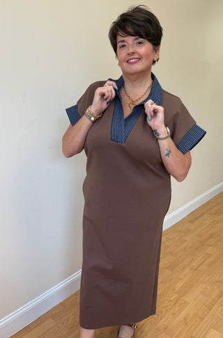 All The Way Home Midi Dress