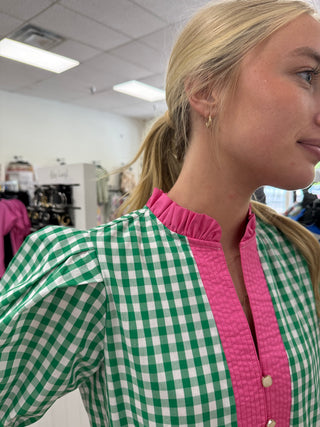 Kell-e-icious Gingham Top