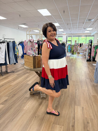 Stars, Stripes & Sparklers Dress