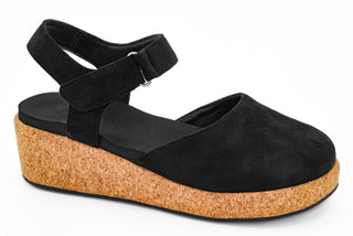Corkys All In Black Wedge