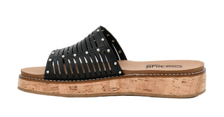 Corkys At Ease Black Sandal