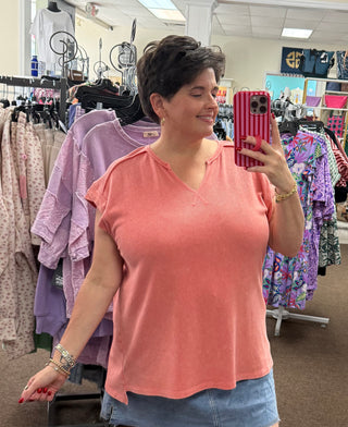 Coral Daydream Top