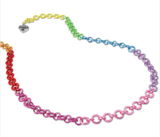 Charm It! Rainbow Chain Necklace