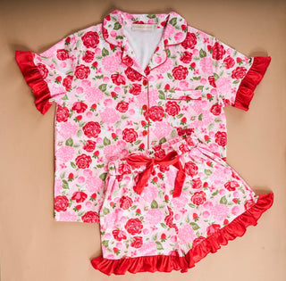 Rose Garden Slumber Party PJ Short Set
