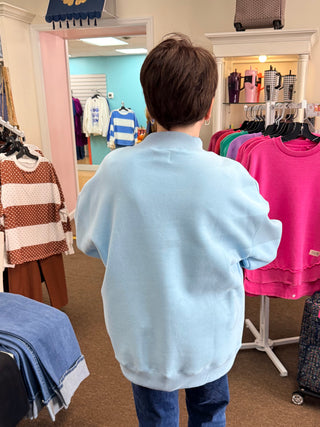 Jesus Mock Neck Sweatshirt