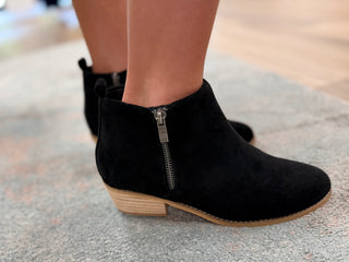 Corkys Don’t Be A Stranger Black Bootie