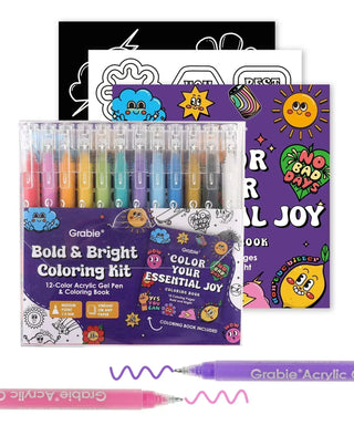 Bold & Bright Coloring Kit - Essential Color