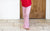 Girl's Tickled Pink Ruffle Sleep Pant