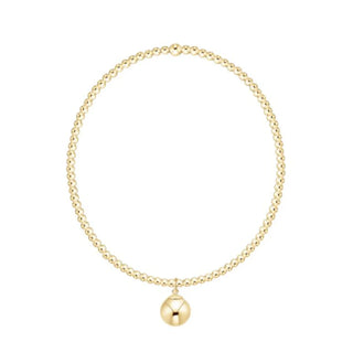 Enewton Classic Gold 2mm Bracelet - Classic Gold 8mm Charm