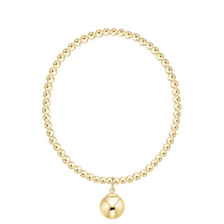 Enewton Extends Classic Gold 3mm Bracelet - Classic Gold 10mm Charm