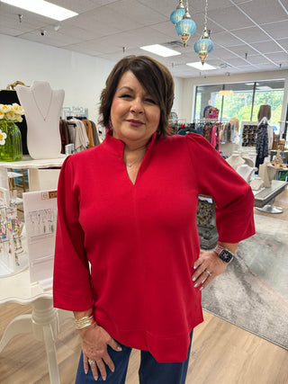 Radiance Red Top