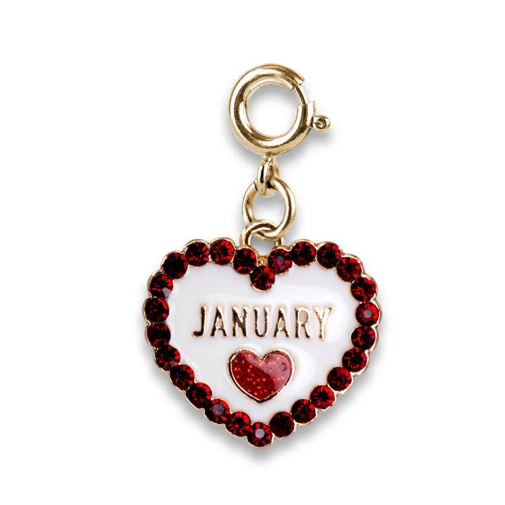 Charm It! Birthstone Heart