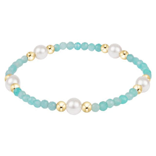 Enewton Extends Purpose Pearl 6MM Gem Bracelet - Amazonite