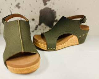 Limited Edition Carley Canvas Wedge