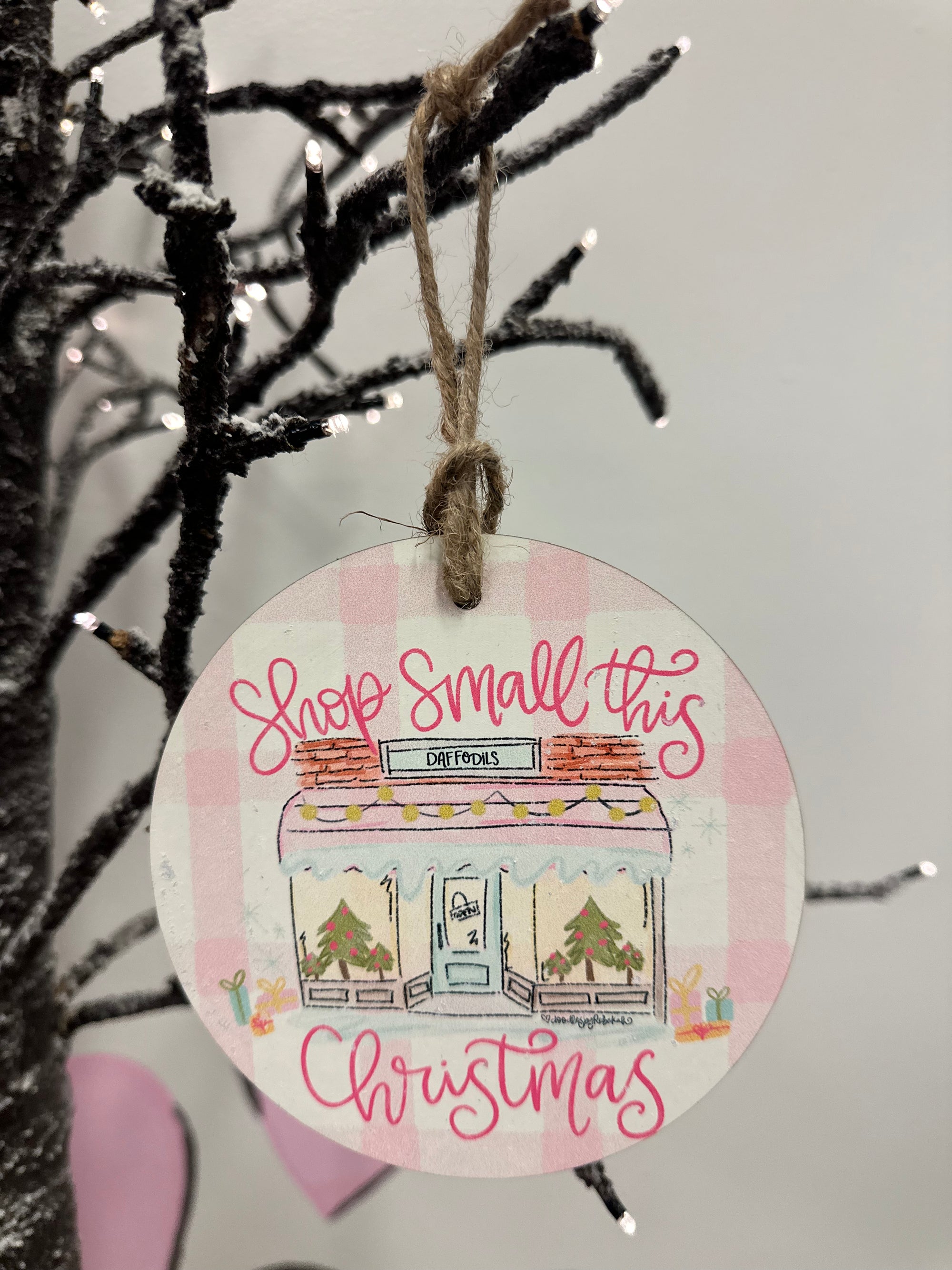 Shop Small Christmas Ornament