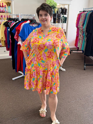 Dear Scarlett Lizzy Sunday Yellow Dress
