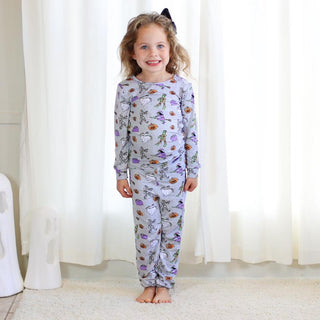 Kid's Who's Your Mummy Long Sleeve Pajamas