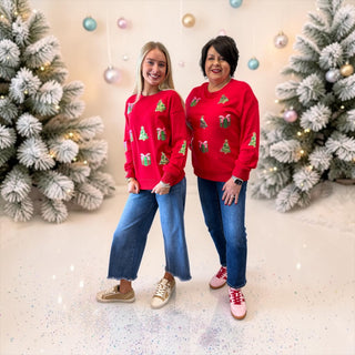 Simply Southern Christmas Patch Pullover