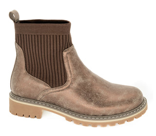 Corkys Cabin Fever Washed Bronze Metallic Boot