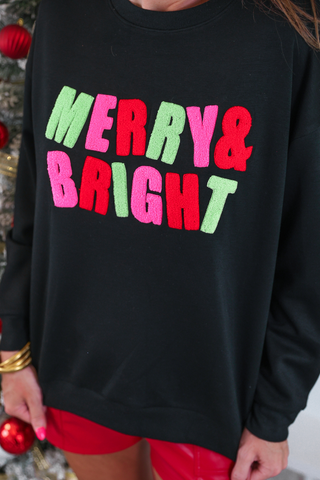 PREORDER - Merry and Bright Sweatshirt