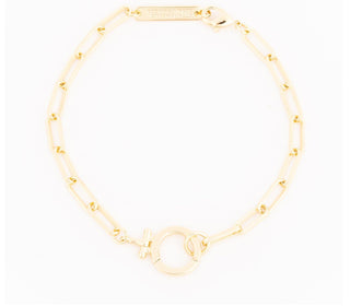 Thea Gold Charm Bracelet