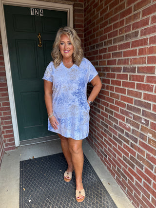 Blue Horizon Dress