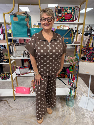 Just A Dot Brown Set