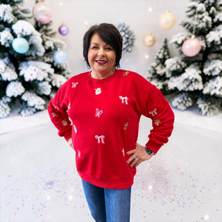 Simply Southern Christmas Patch Pullover