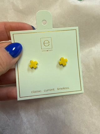 Enewton Signature Cross Stud Earring