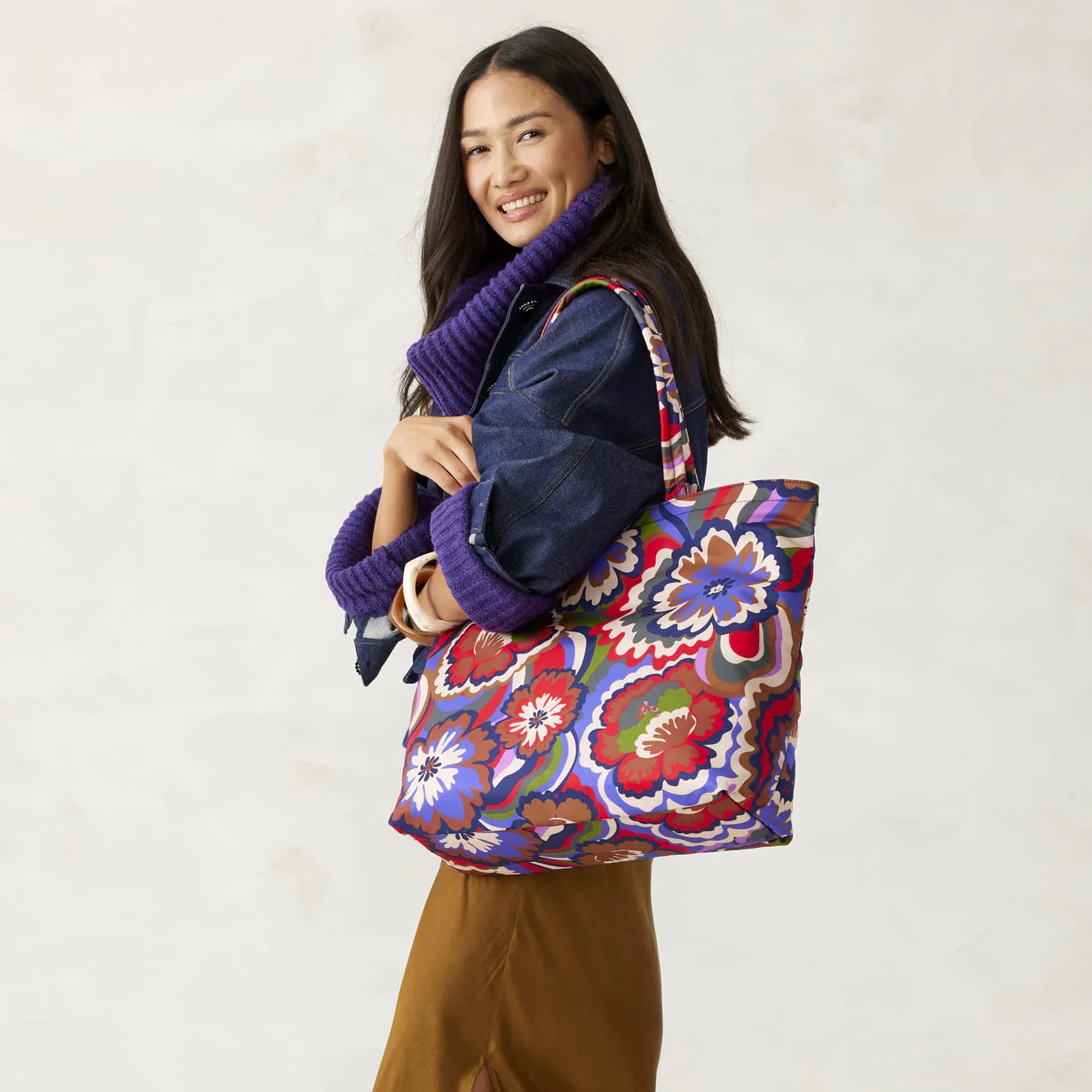 Vera Bradley Original Tote Bossanova Bold