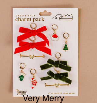 Christmas Dazzle Shoe Charms