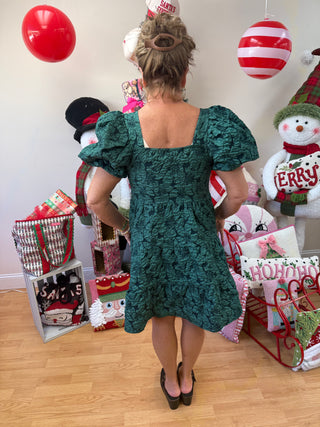 Evergreen Elegance Dress