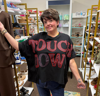 Touchdown Patch Oversized Top