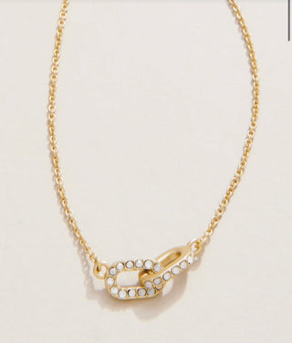 Spartina Necklace 18" Forever Friends/Links Gold