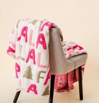 Cozy Dreams Luxe Blanket Fa La La La