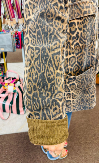 Leopard Barn Jacket