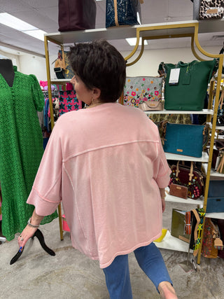 Easy Street Mauve Top