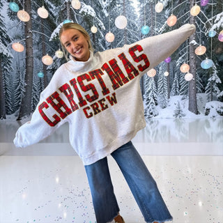 Simply Southern Mock Neck Christmas Crew One Size Fits Most
