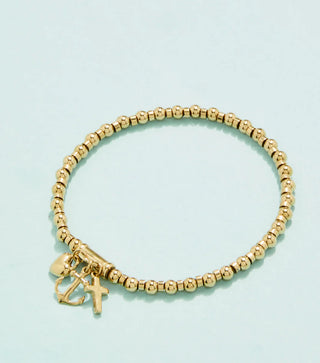 Spartina Faith Hope Love Stretch Bracelet