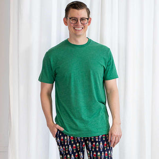 Men's Crew Neck T-shirt in Jolly Green